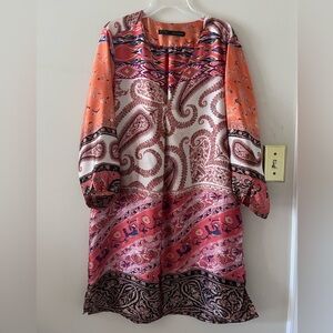 Zara Printed Tunic Dress